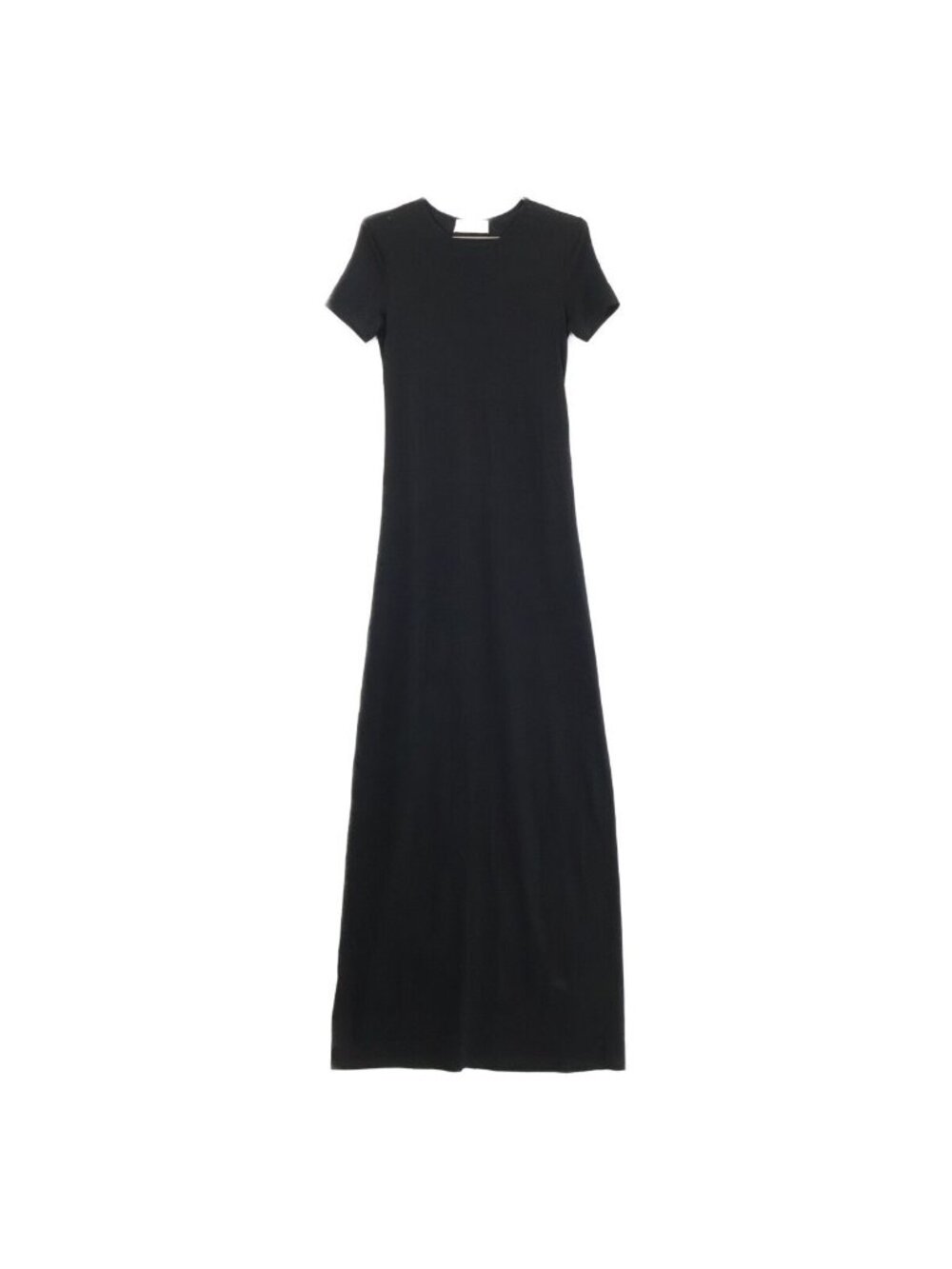Saint Laurent Wool T-Shirt Long Dress XS